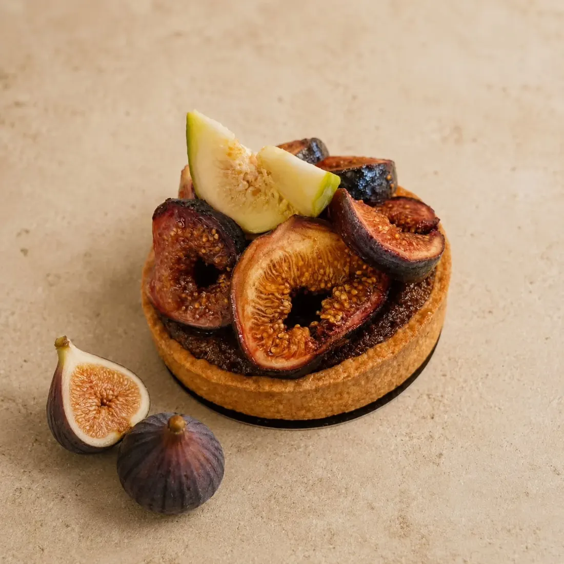 Tartelette aux figues fraîches de saison